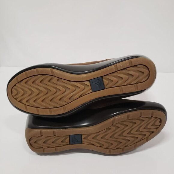 Sperry Top-Sider Weatherproof Suede Leather Sherpa Lined Wedge‎ Boots - Size - Picture 9 of 9